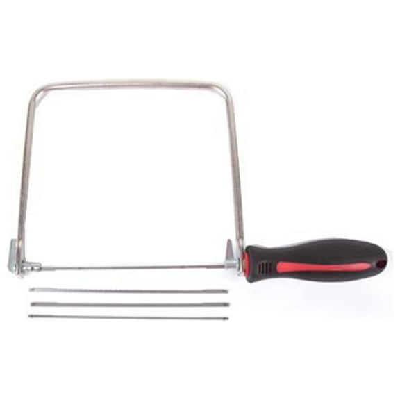 Master Mechanic 602542 Coping Saw, Soft-Grip Handle, 6 In., 20-TPI - Quantity 12