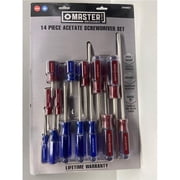 Master Mechanic Acetate Screwdriver Set - 14 Piece