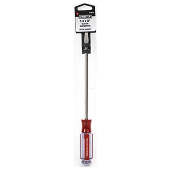Master Mechanic GS20200608006 Slotted Screwdriver, 1/4 x 8 In. - Quantity 2