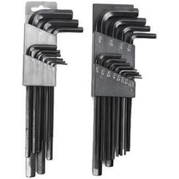 Master Mechanic Hex-L Key Set - 22 Piece