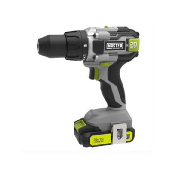 Master Mechanic ML-CD177E-120S 12-Volt Compact Cordless Drill Kit, 3/8-In., Battery - Quantity 5