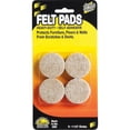 thumbnail image 1 of Master Mfg. Co Scratch Guard® Felt Circles, Self-adhesive - Polyester Felt, 3/16" Thick, 1-1/2" Dia., Beige, 8/pk | Bundle of 5, 1 of 2