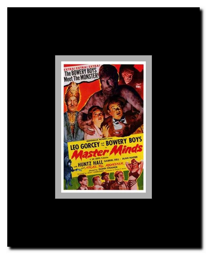 Master Minds Framed Movie Poster