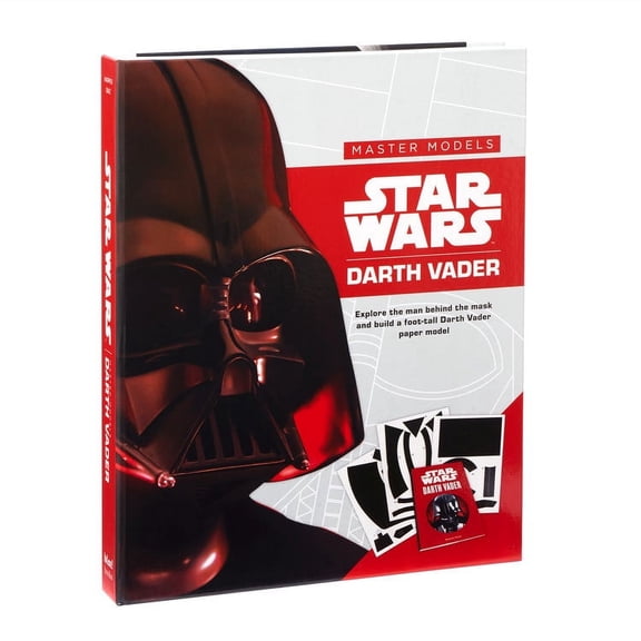 Pre-Owned Master Models: Star Wars Master Models Darth Vader : Explore the man behind the mask and build a foot-tall Darth Vader paper model (Kit)