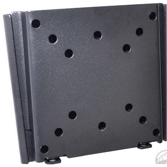 Master Mounts 101 Fixed Flat TV Wall Mount -- LED LCD Fits TVs with Screen Sizes up to 42" Holds up to 70 lbs, VESA 50x50 75x75 100x100 (Black)