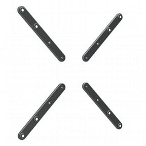 Master Mounts 106 VESA Pattern Extension Arms (4 Arms Included) -- LED LCD Arms Attach to your TV Mount to Extend the VESA Hole Pattern up to 400x400, Holds up to 66 pounds (Black)