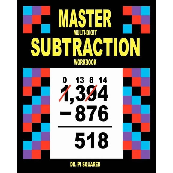 Master Multi-Digit Subtraction Workbook, (Paperback)