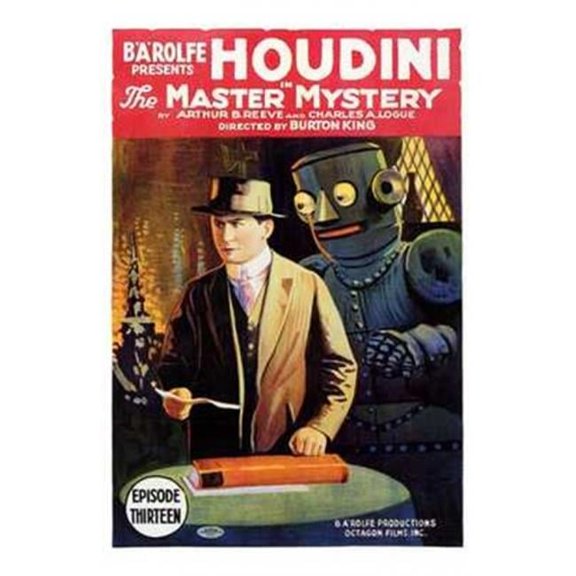 Master Mystery Movie Poster - 11 x 17 in.