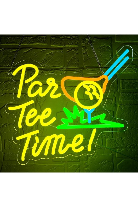 Master Neon Sign for Wall Decor Golf Neon Light for Man Cave Dimmable LED Light Up Sign for Golf Course Gym Club Bedroom Office Park Party Club Decor Birthday Gifts Art Size13.3 * 14.1In(WZCP067)