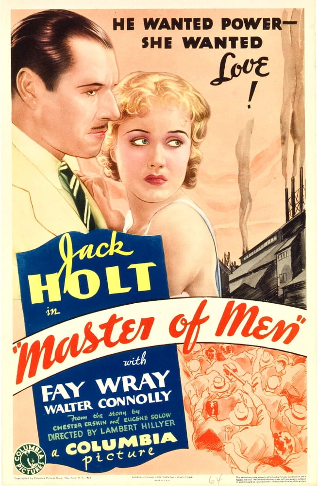 Master Of Men Canvas Art - (24 x 36)