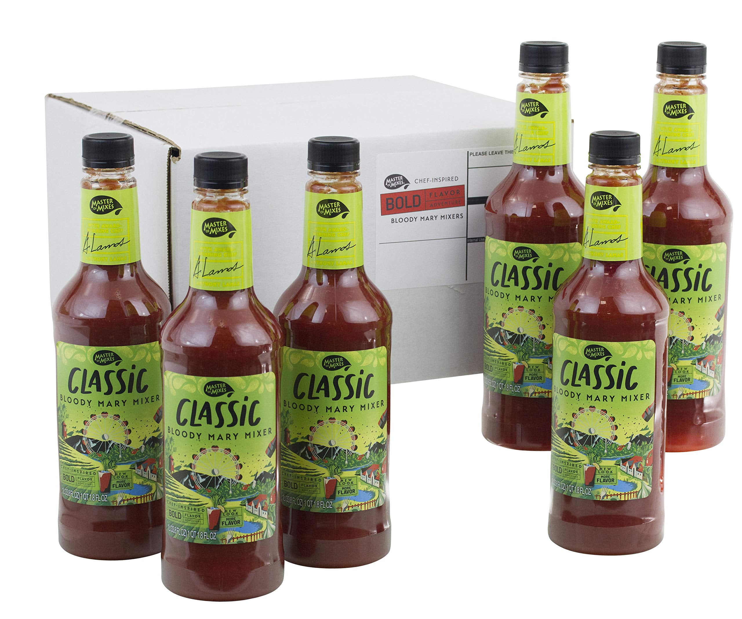 Master Of Mixes Classic Bloody Mary Drink Mix, Ready To Use, 1 Liter