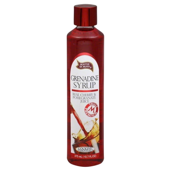 Master Of Mixes - Cocktail Essential Grenadine - 375 ML, Case of 12