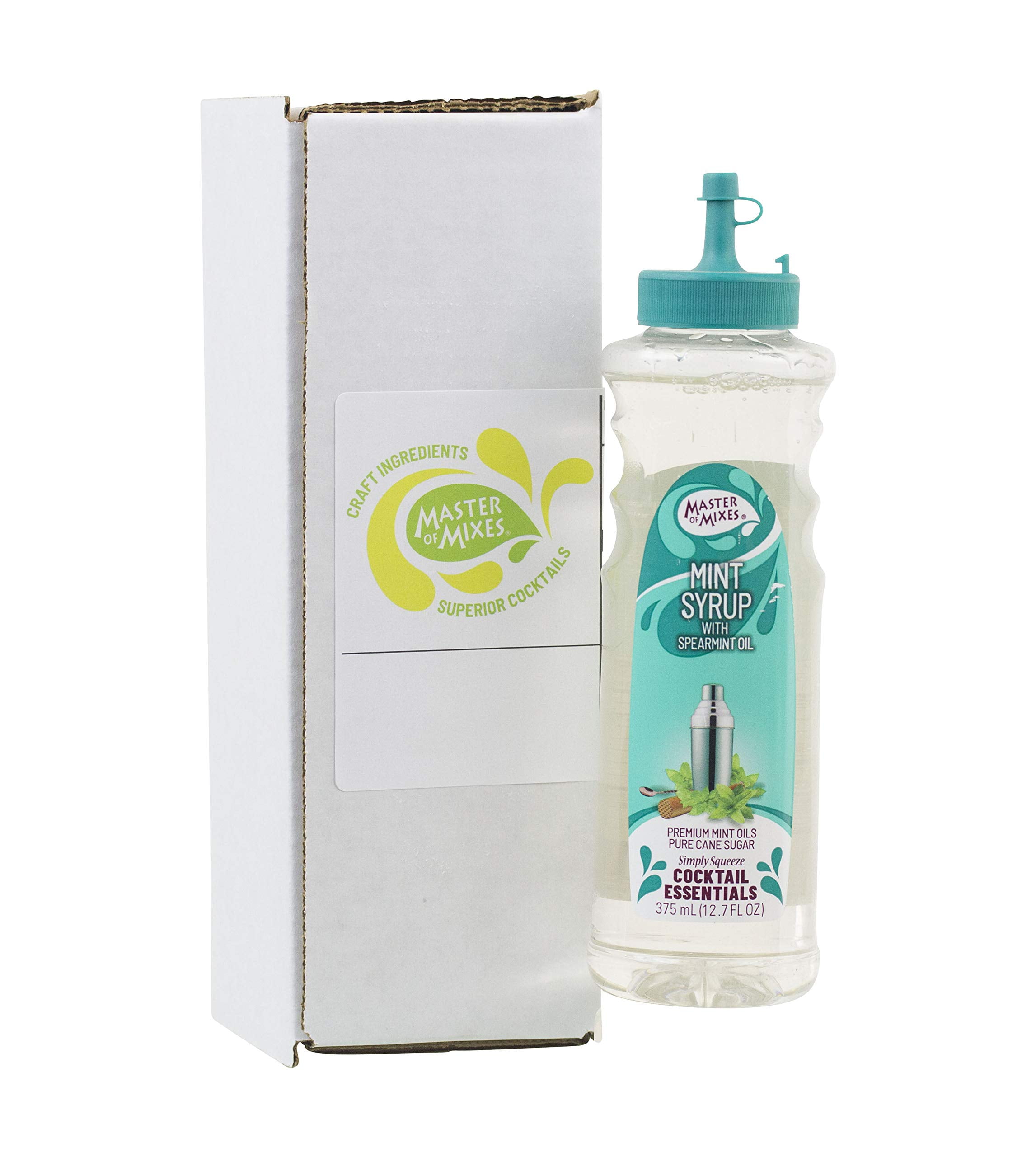 Master Of Mixes Cocktail Essentials Mint Syrup, 375 Ml Bottle (12.7 Fl
