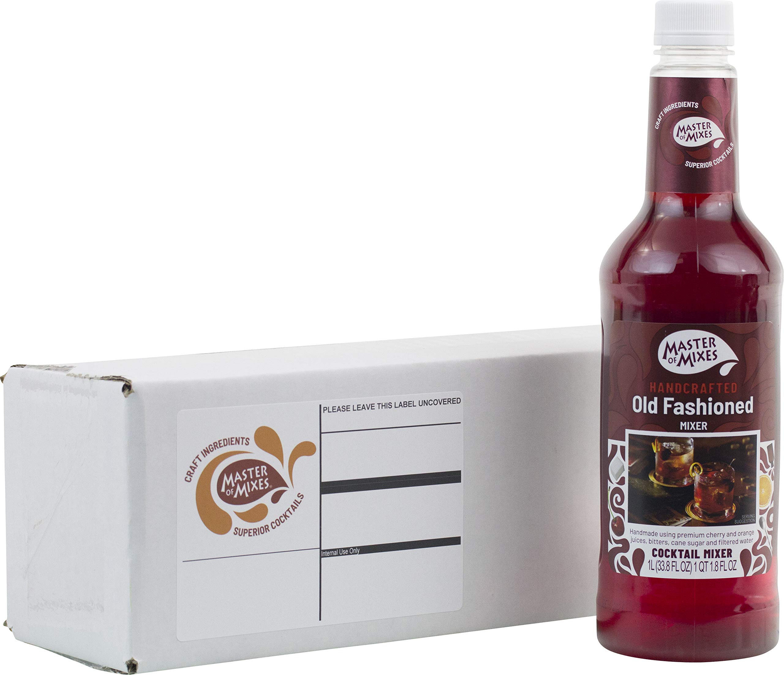Master Of Mixes Old Fashioned Drink Mix, Ready To Use, 1 Liter Bottle