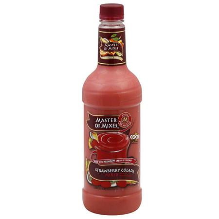 Master Of Mixes: Strawberry Colada Mixer, 33.8 Oz