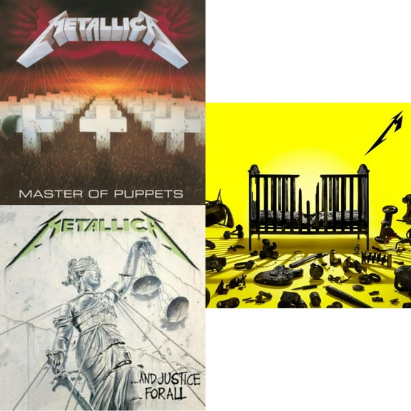 72 Seasons (2LP) & Master Of Puppets (Remastered) & And Justice For All (Remastered)