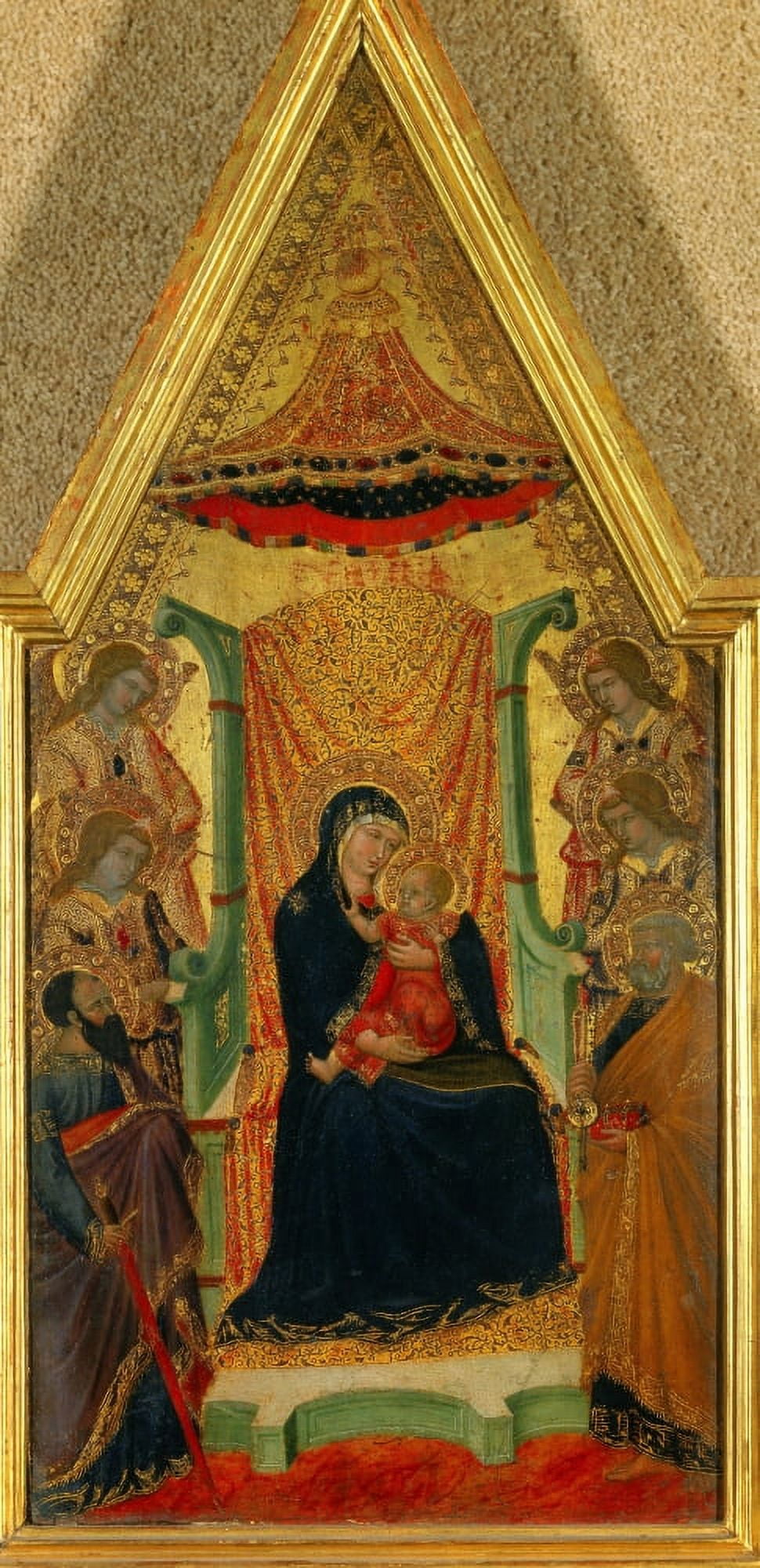 Master Of Santa Maria Dei Servi (14Th Century) Italian School Canvas Art - (18 x 24)