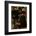 thumbnail image 1 of Master Of The Antwerp Family Portrait 17x24 Black Modern Framed Museum Art Print Titled - Thomas Gerritzn Doesburch and Claesje Hendricksdr Roeclaes with Their Daughters (1559-1599), 1 of 5