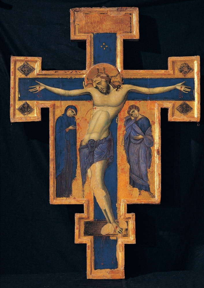 Master Of The Blue Crosses Canvas Art - (24 x 36)