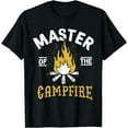 thumbnail image 1 of Master Of The Campfire - Camping & Outdoors Gift T-Shirt, 1 of 4