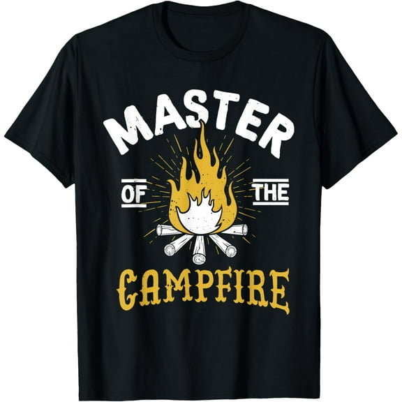 Master Of The Campfire - Camping & Outdoors Gift T-Shirt