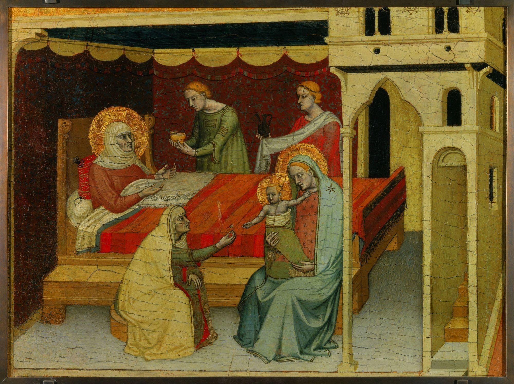 Master Of The Nativity Of St Canvas Art - (24 x 18)