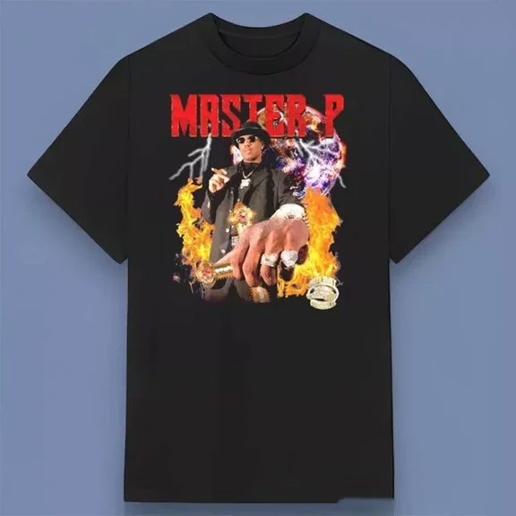 Master P Rapper Shirt 2025 Gift For Fans Size S-5XL Shirt ,Black Color,Size M
