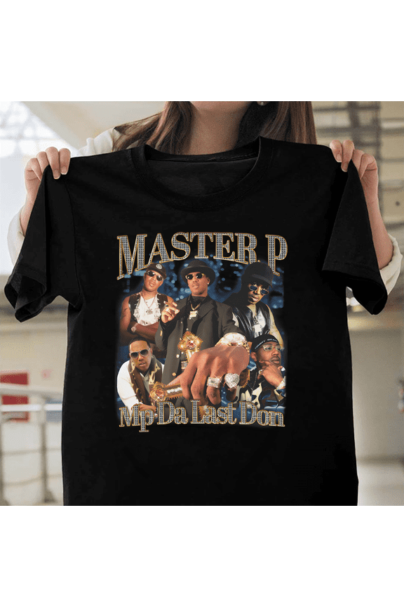 Master P The Last Don No Limit Records Rapper Hip Hop Legend Vintage Art V1130998 Unisex T-Shirt, Size Up to 5XL