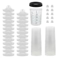 thumbnail image 1 of Master Paint System MPS Disposable Paint Spray Gun Cup Liners and Lid System, 25 Pack Large Size 27 Ounce (800ml) Kit, 1 of 6
