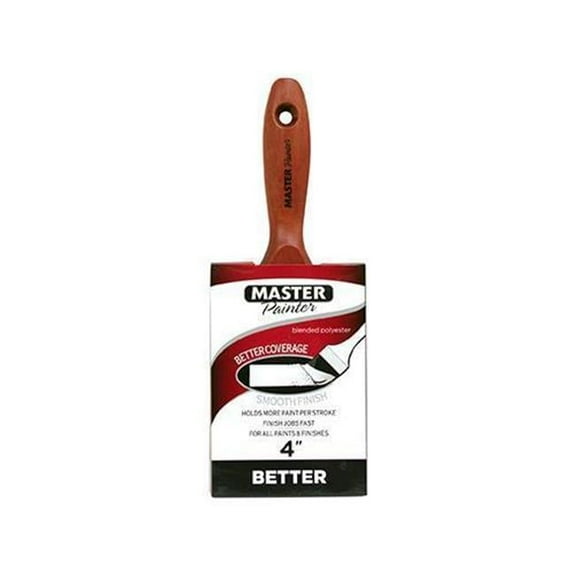 Master Painter Better 4 in. Flat Brush