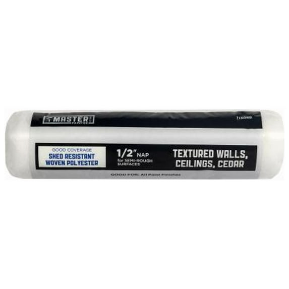 Master Painter Better MPPW912-9 Woven Paint Roller Cover, Polyester, 9 x 1/2 In. Nap - Quantity 12