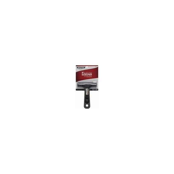 Master Painter GTS Soft Grip Wide Glass & Tile Scraper, 4-In. - Quantity 10
