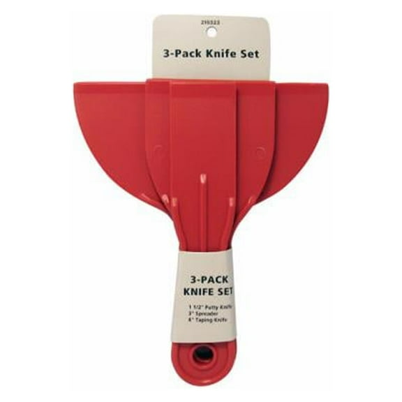 Master Painter Good 4718TV Plastic Putty Knife, 3-Pk. - Quantity 12