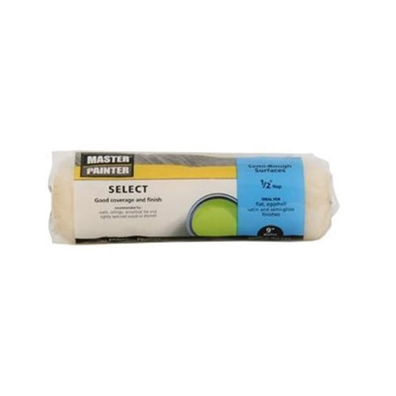 Master Painter Good Paint Roller Cover, 1/2-In.-Nap, 9-In.