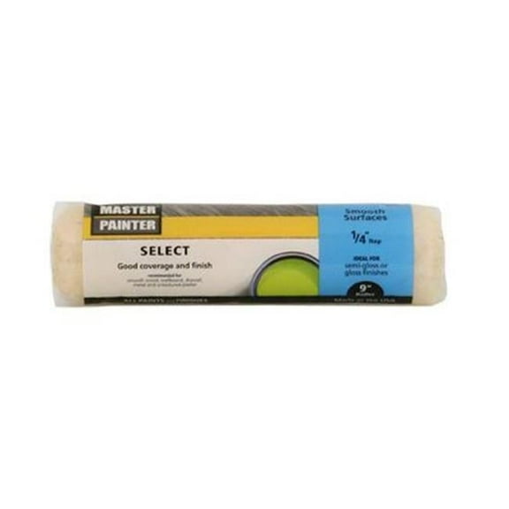 Master Painter Good Paint Roller Cover, 1/4-In.-Nap, 9-In.