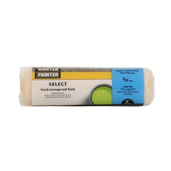 Master Painter Good Paint Roller Cover, 3/8-In.-Nap, 9-In.
