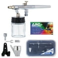 thumbnail image 1 of Master Performance S68 Multi-Purpose Precision Dual-Action Siphon Feed Airbrush, 0.35 mm Tip, 3/4 oz Fluid Bottle, Color Cup - User Friendly Set Kit - How-to-Airbrush Guide - Auto, Art, Hobby, Cake, 1 of 6