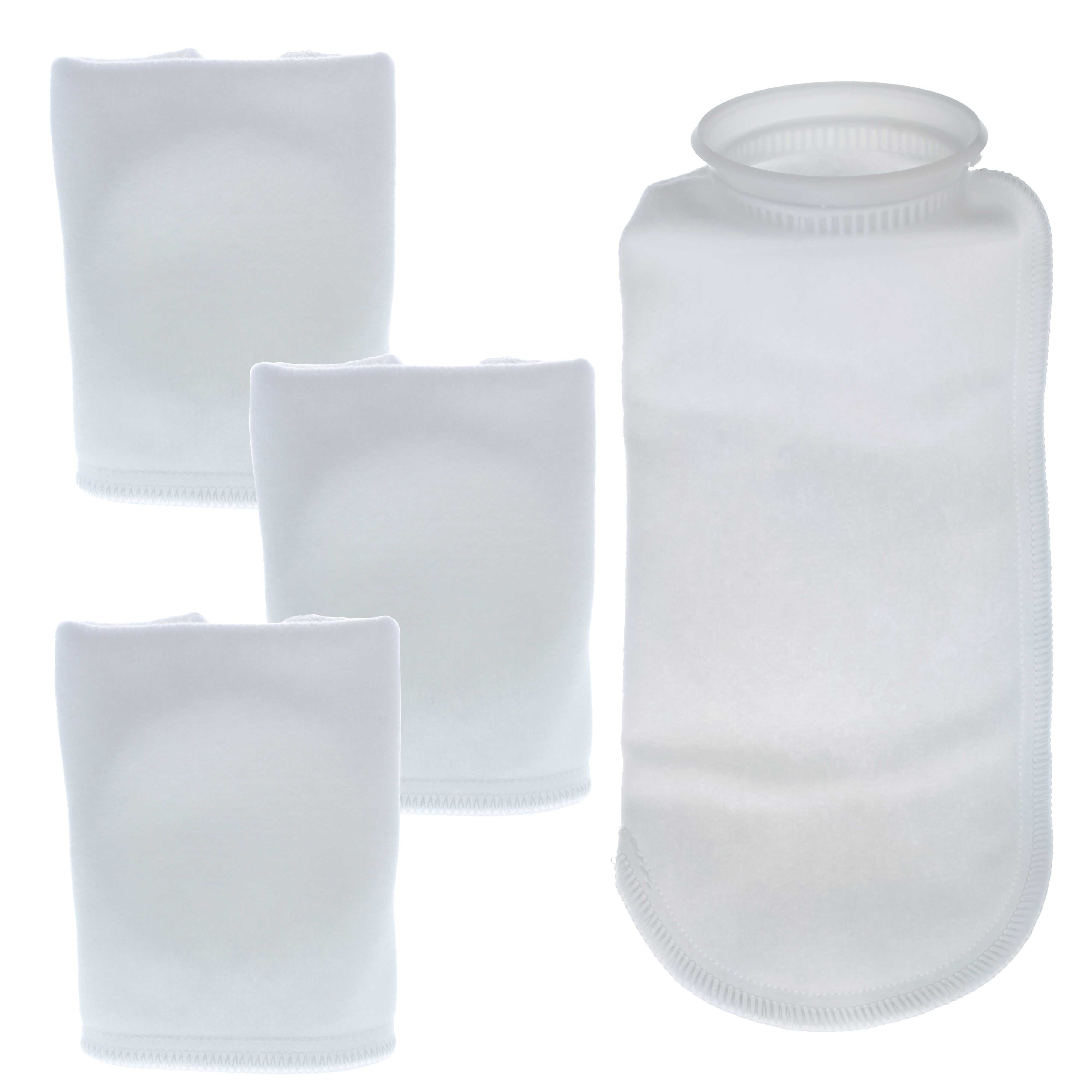 Master Pet Supply 4 Pack Premium Aquarium Filter Socks, 200 Micron, 4