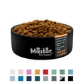 thumbnail image 1 of Master Pet Supply Stainless Steel Dog Bowls - 25 oz, Heavy Duty - Blackout, Double Wall Extra-Thick Insulated, Non-Slip Pet Water Bowl for Dogs, Cats & Pets, Anti Rust Metal, Dish Washer Safe, 1 of 1