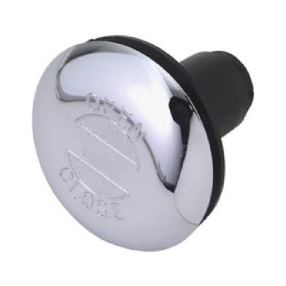 Master Plumber 176-183 Bath Tub Drain Stopper, Rubber/Chrome - Quantity 5