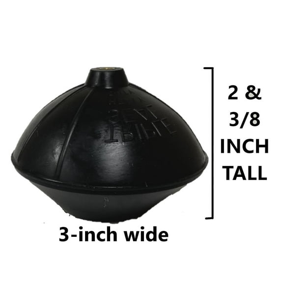NuFlush Premium Toilet Tank Flapper Flush Ball, Master Plumber Part 225-052