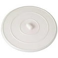 thumbnail image 1 of Master Plumber 682-804 Flat Suction Sink Stopper, Rubber, White - Quantity 10, 1 of 2