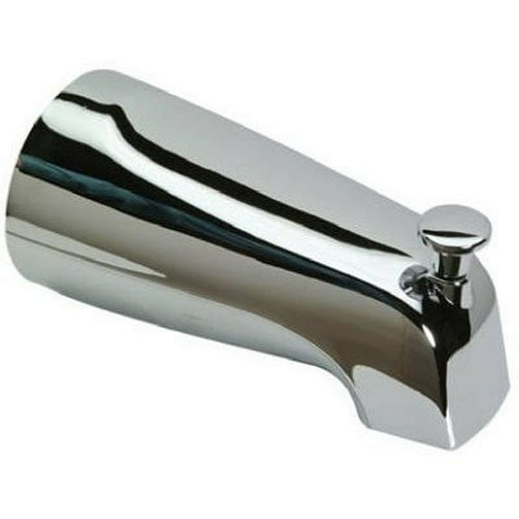 Master Plumber Chrome Tub Diverter Spout, Delta, 547-448