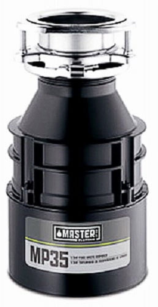 Master Plumber MP35 1/3 HP Kitchen Waste Disposer Disposal Quantity of 