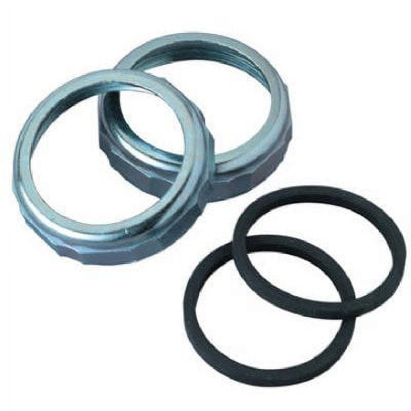 Master Plumber Slip Joint Nut/Washer, 1.5In. O.D. 5 Pack