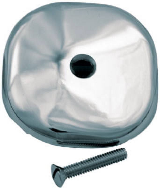 Master Plumber Square Bathtub Drain Overflow Face Plate, Each