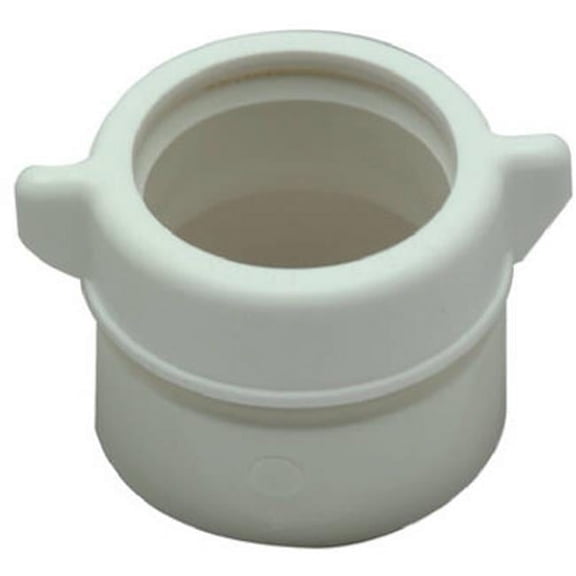 Master Plumber White Plastic Pipe Adapter