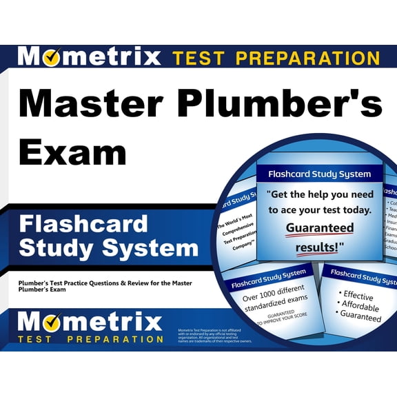 Master Plumber's Exam Flashcard Study System : Plumber's Test Practice Questions & Review for the Master Plumber's Exam (Cards)