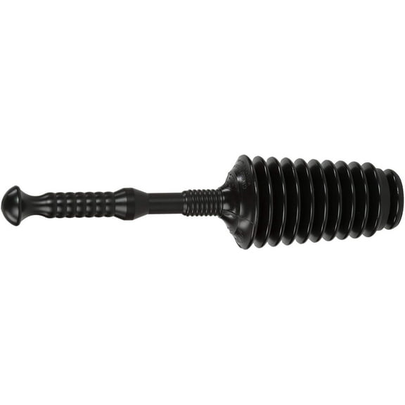 G.T. Water Products, Inc. All Purpose Toilet Plunger - Basic Plunger - Black, 5.5" x 18.5"