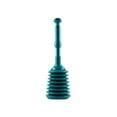 thumbnail image 1 of Master Plunger MP200 Sink & Drain Plunger for Kitchen Sinks, Bathroom Sinks, Showers, Bathtubs, and Waste Pipes. Strong Heavy Duty Design with Large Bellows Commercial & Residential Use, Teal, 1 of 6